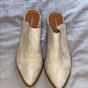 Luca and Grae Cream Mules